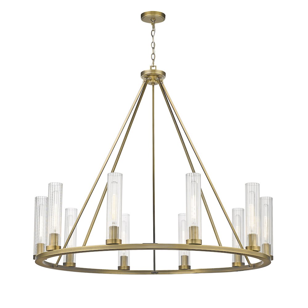 Z-Lite 10 Light Chandelier. Picture 1