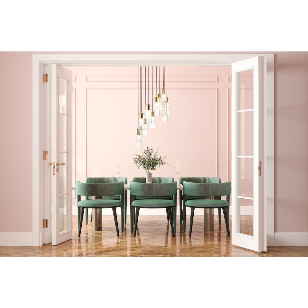Z-Lite 11 Light Chandelier. Picture 6
