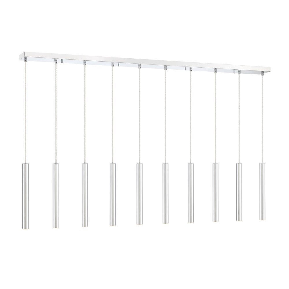 Z-Lite 10 Light Linear Chandelier. Picture 3