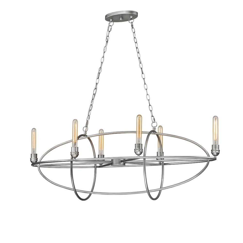 Z-Lite 6 Light Chandelier. Picture 1