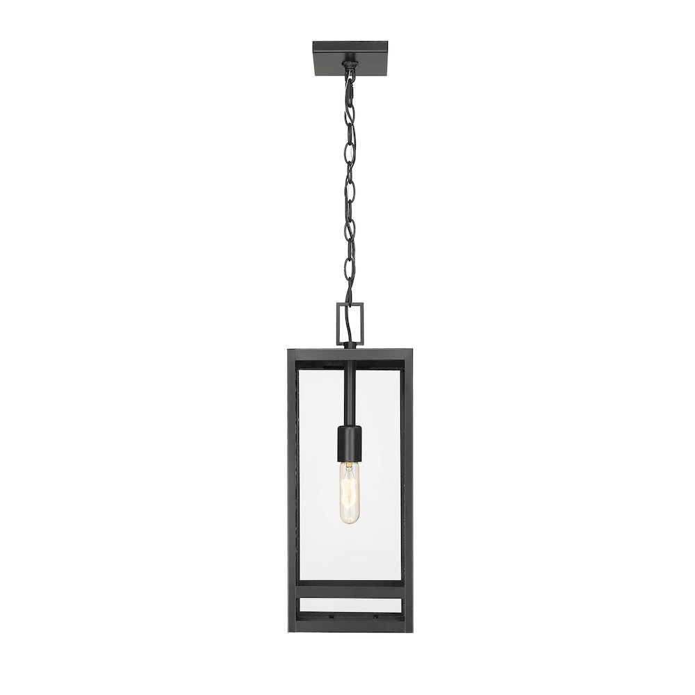 Z-Lite 1 Light Outdoor Chain Mount Ceiling Fixture. Picture 2