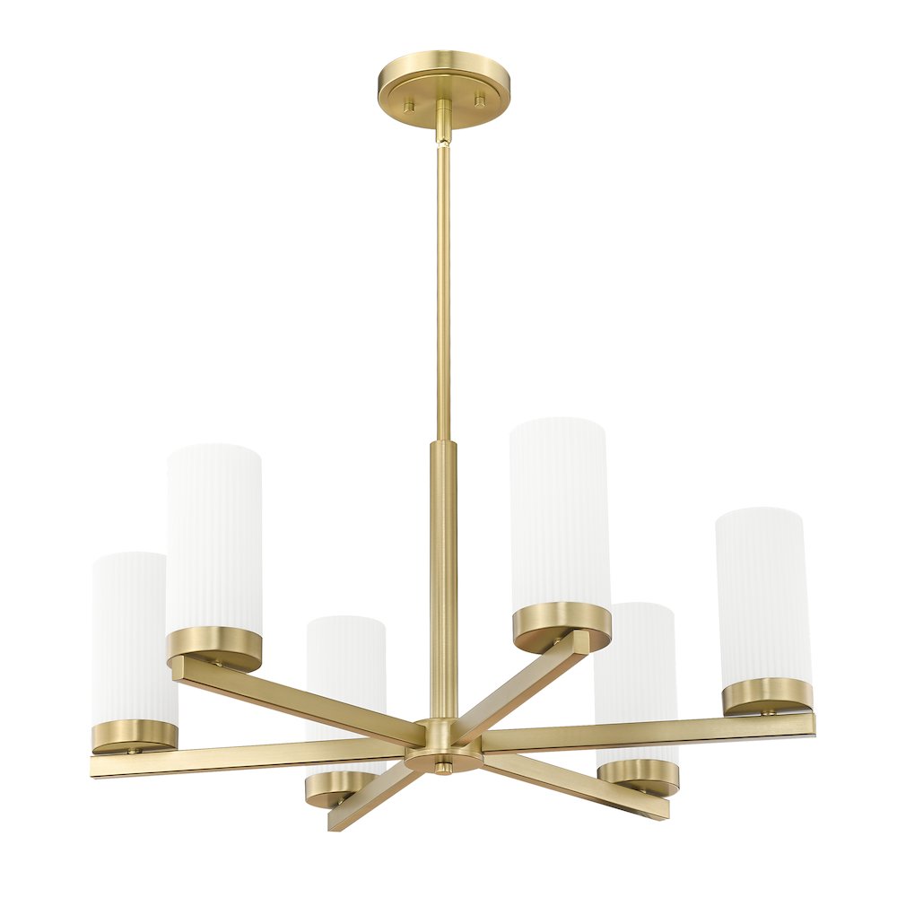 Z-Lite 6 Light Chandelier. Picture 5