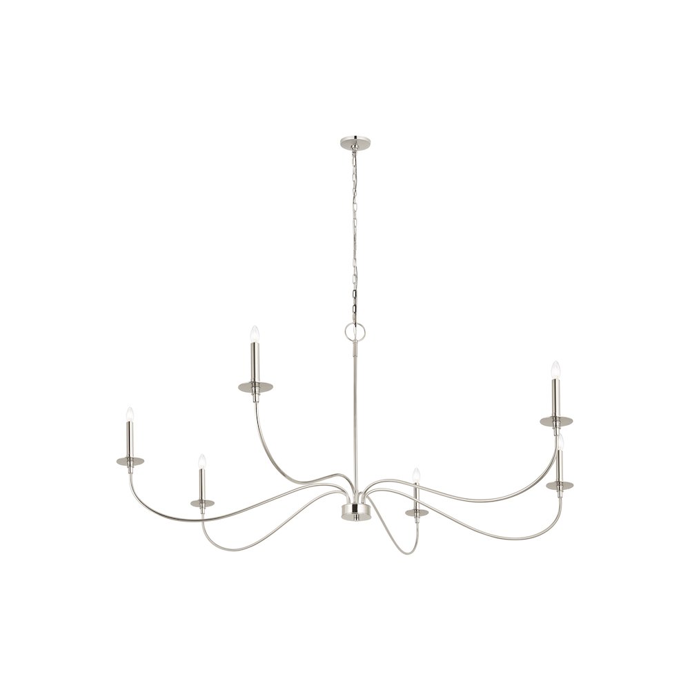 Z-Lite 6 Light Chandelier. Picture 2