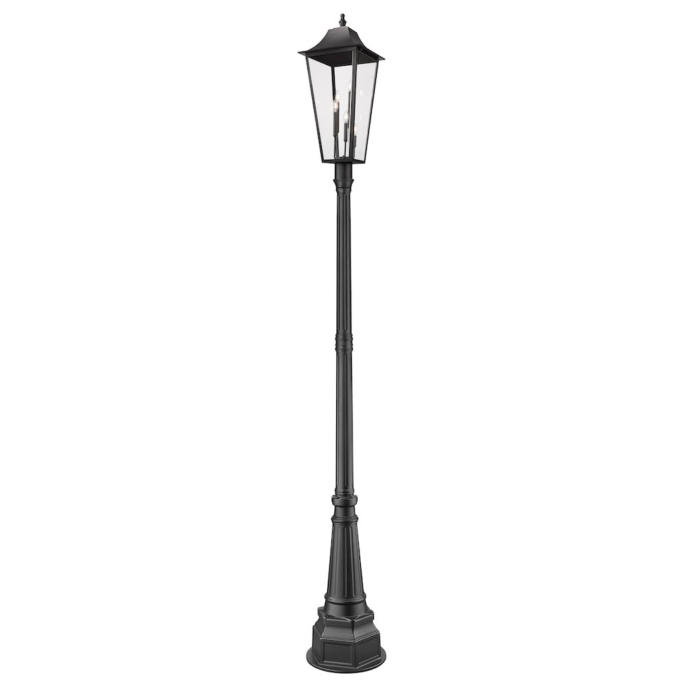 Z-Lite 3 Light Outdoor Post Mounted Fixture. Picture 1