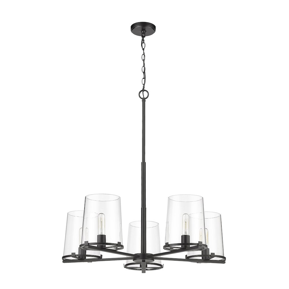 Z-Lite 5 Light Chandelier. Picture 5
