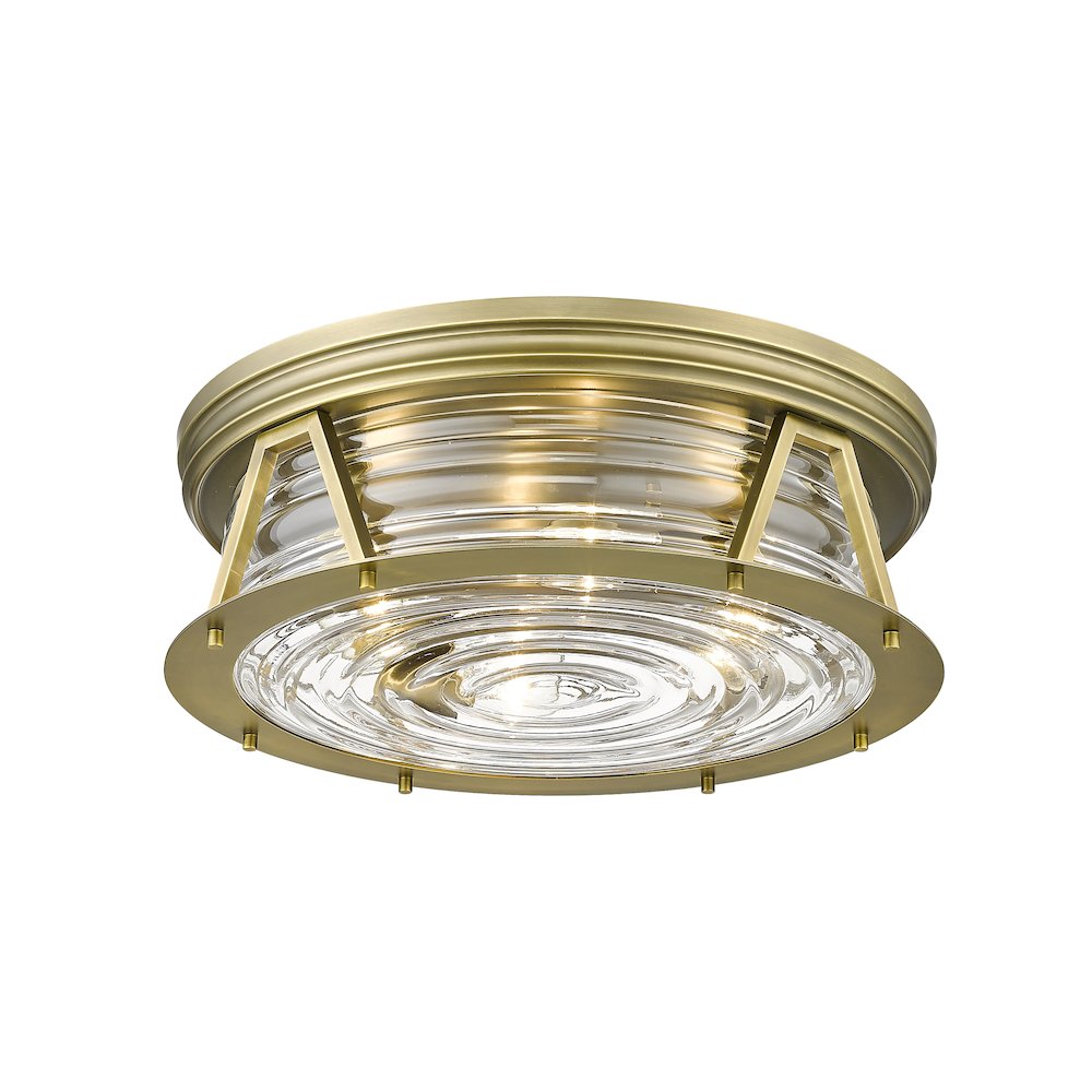 Z-Lite 4 Light Flush Mount. Picture 3