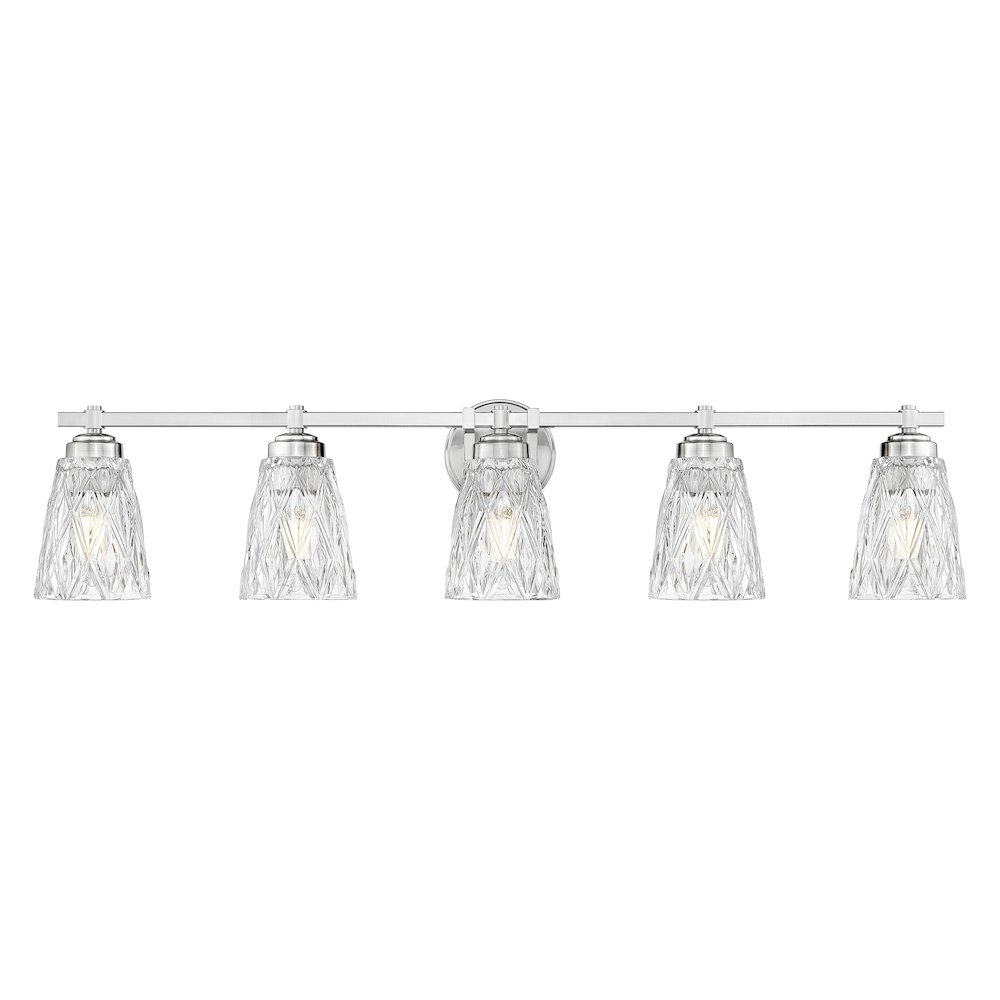 Z-Lite 5 Light Vanity, Brushed Nickel. Picture 2