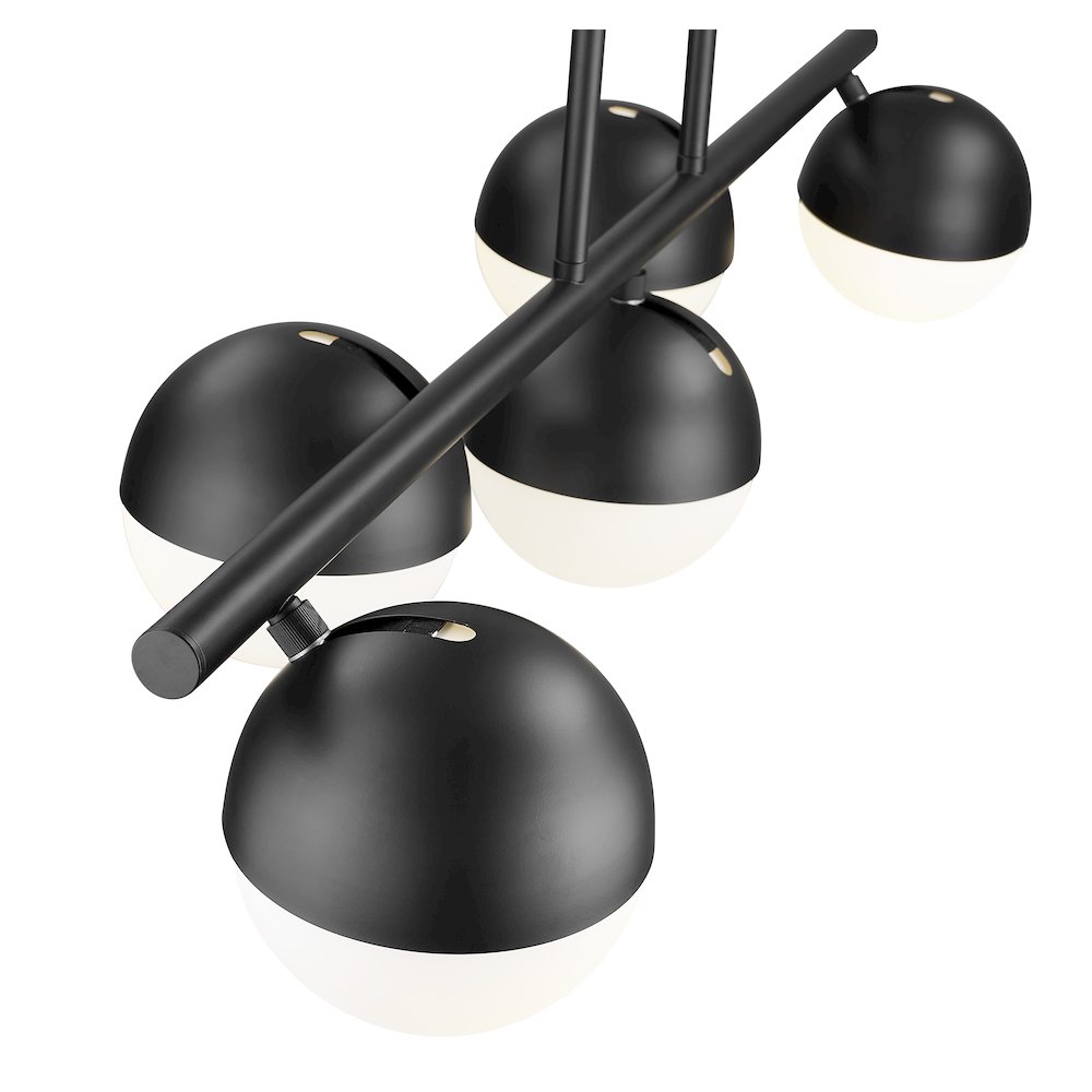 Z-Lite 5 Light Linear Chandelier. Picture 4