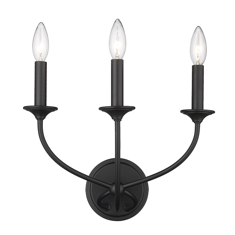 Z-Lite 3 Light Wall Sconce. Picture 1