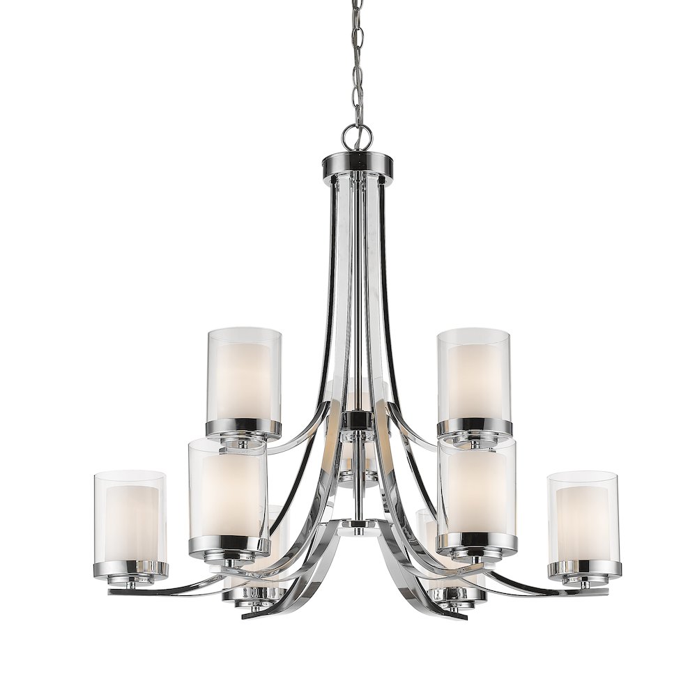 Z-Lite 9 Light Chandelier. Picture 1