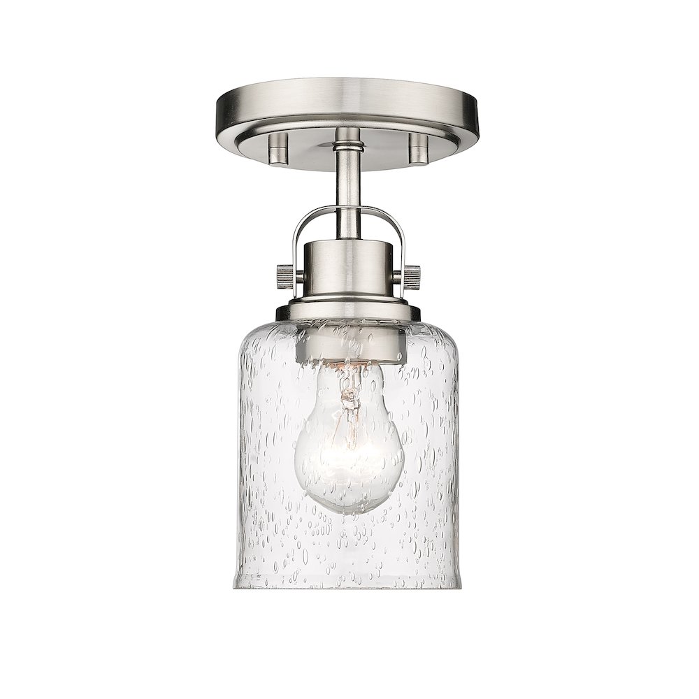 Z-Lite 1 Light Flush Mount. Picture 1