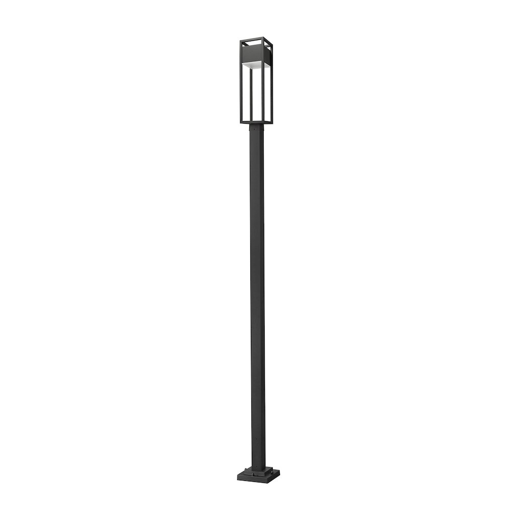 Z-Lite 1 Light Outdoor Post Mounted Fixture. Picture 3