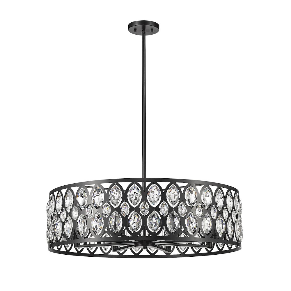 Z-Lite 8 Light Chandelier. Picture 5