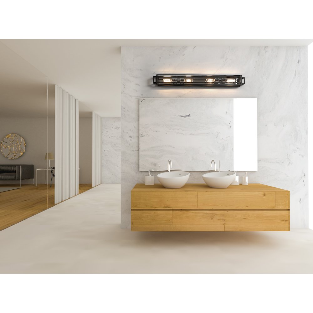 Z-Lite 4 Light Vanity. Picture 6