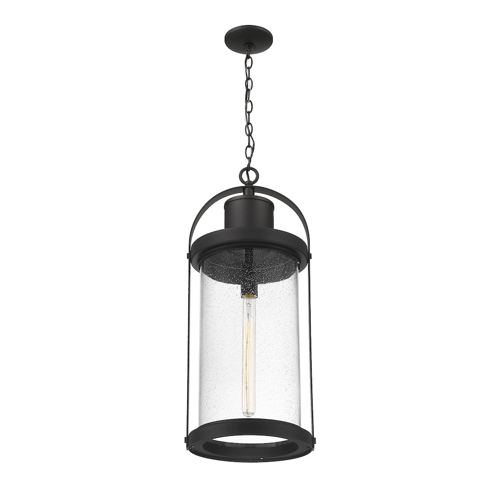 Z-Lite 1 Light Outdoor Chain Mount Ceiling Fixture. Picture 3