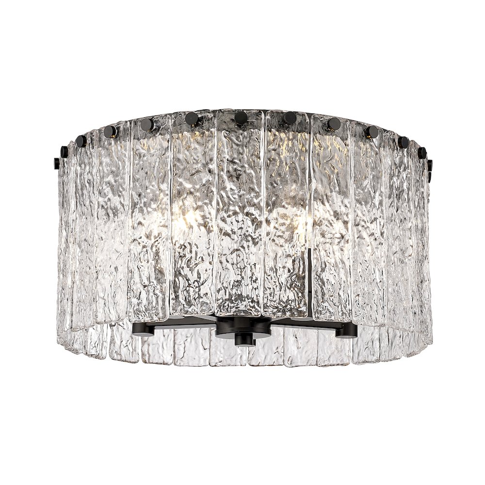 Z-Lite 5 Light Flush Mount. Picture 3