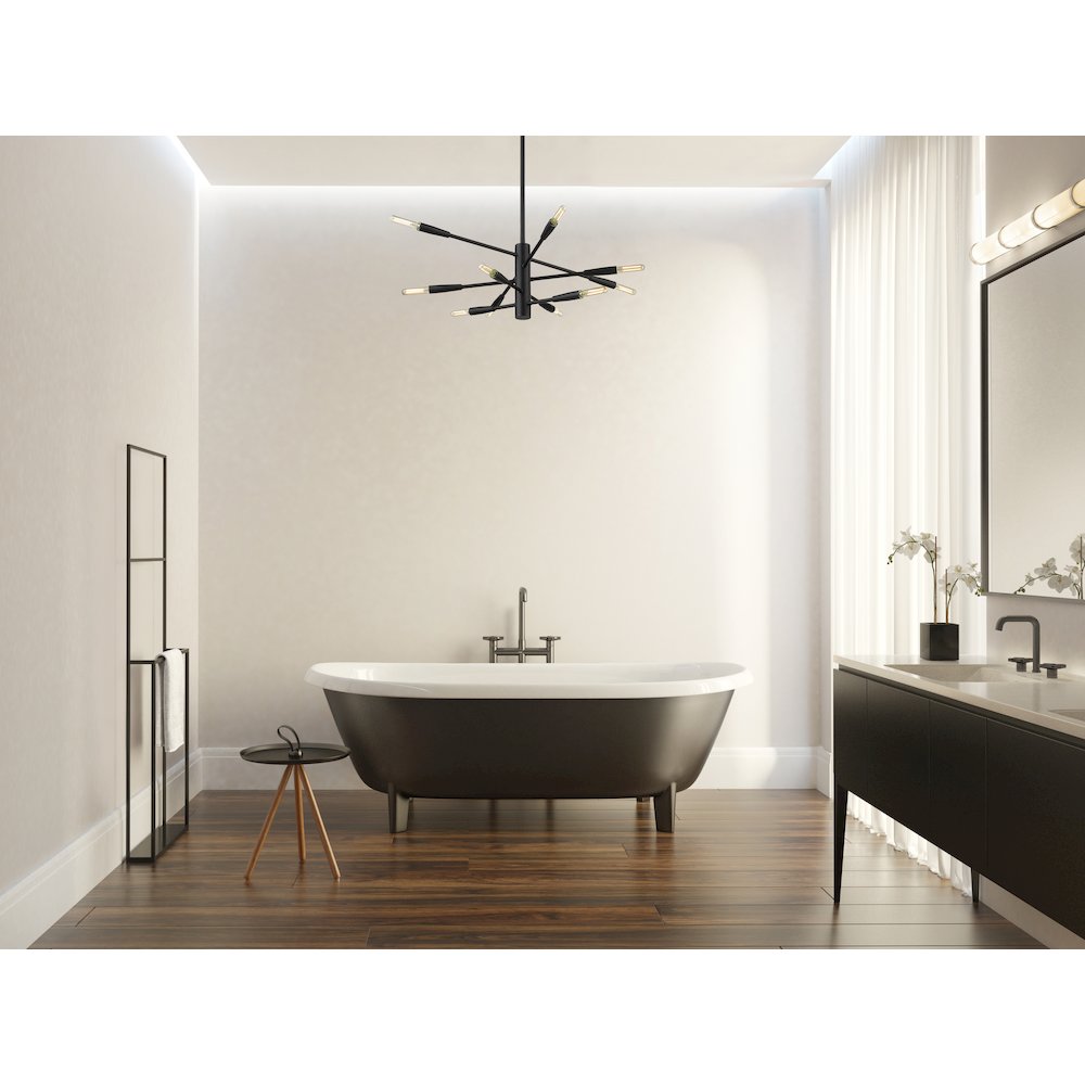Z-Lite 10 Light Chandelier. Picture 7