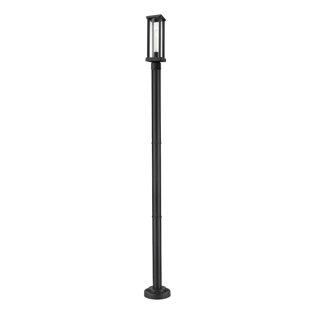 Z-Lite 1 Light Outdoor Post Mounted Fixture. Picture 3