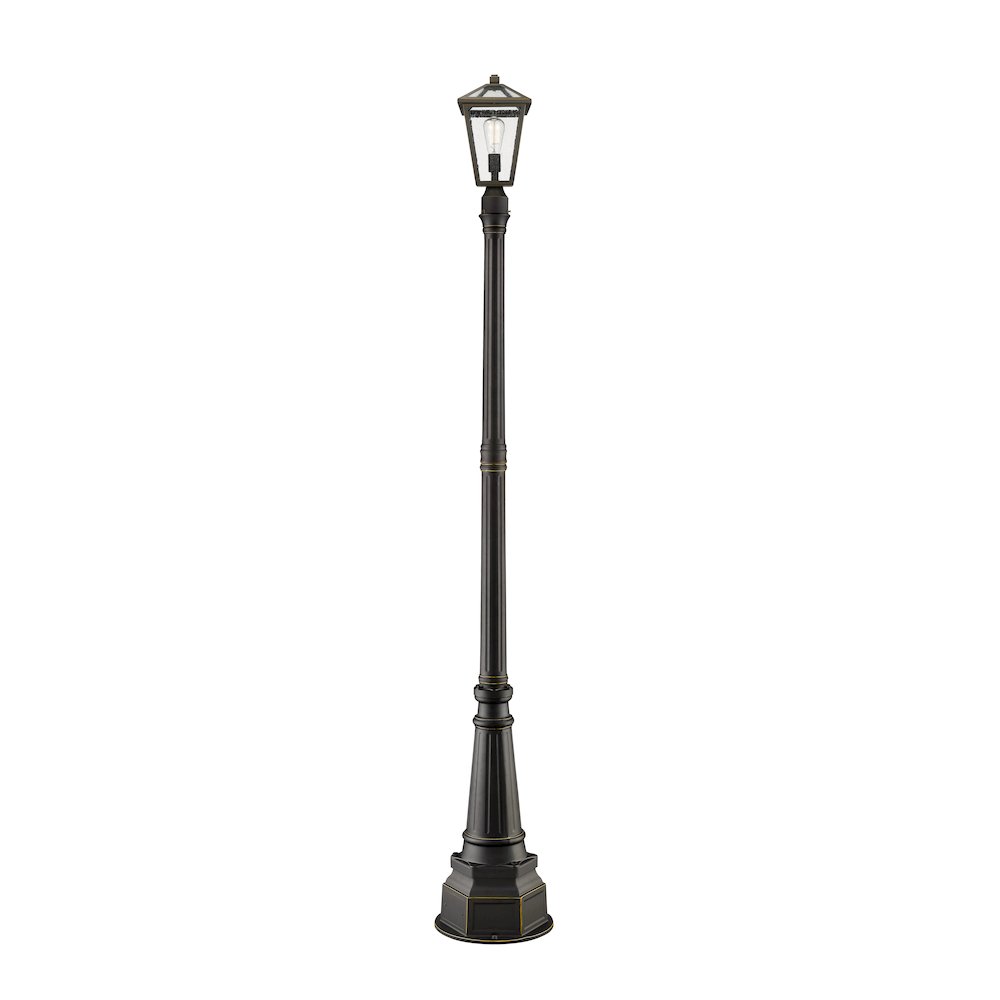 Z-Lite 1 Light Outdoor Post Mounted Fixture. Picture 2