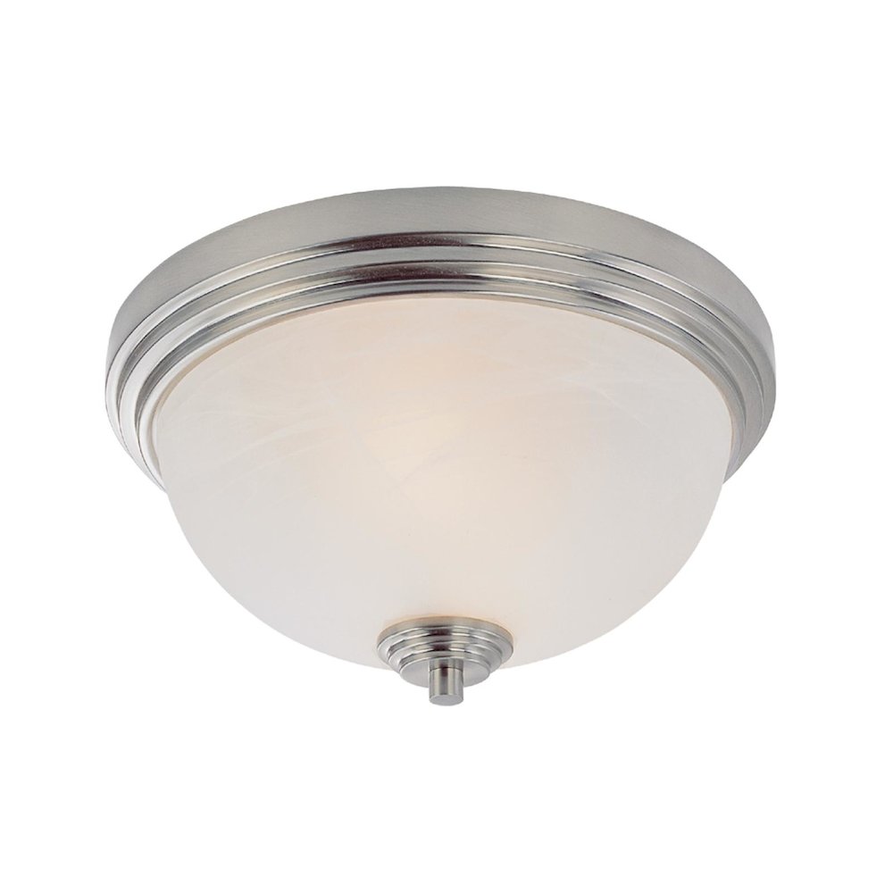 Z-Lite 2 Light Flush Mount. Picture 1
