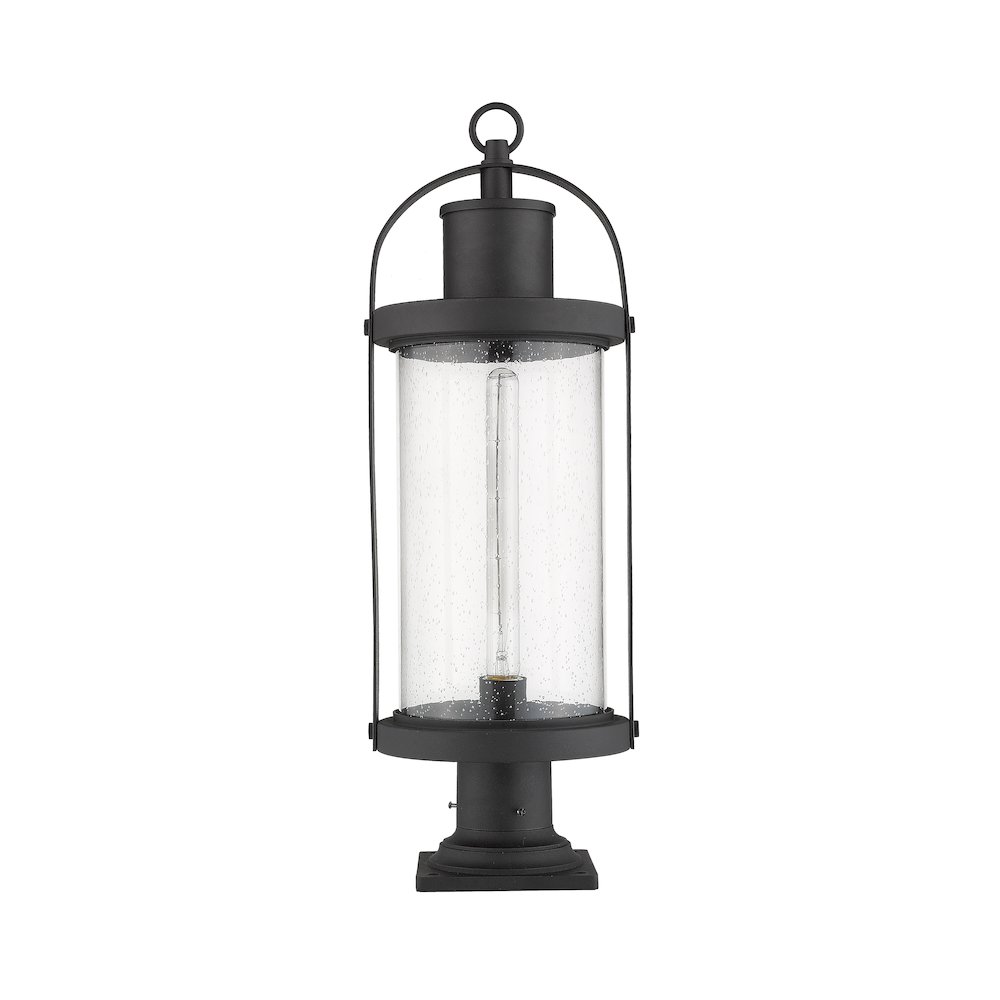 Z-Lite 1 Light Outdoor Pier Mounted Fixture. Picture 5