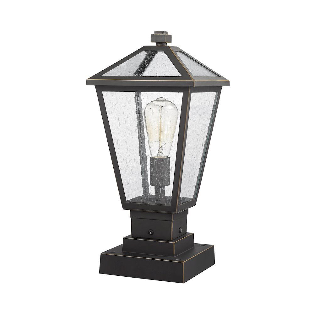 Z-Lite 1 Light Outdoor Pier Mounted Fixture. Picture 5