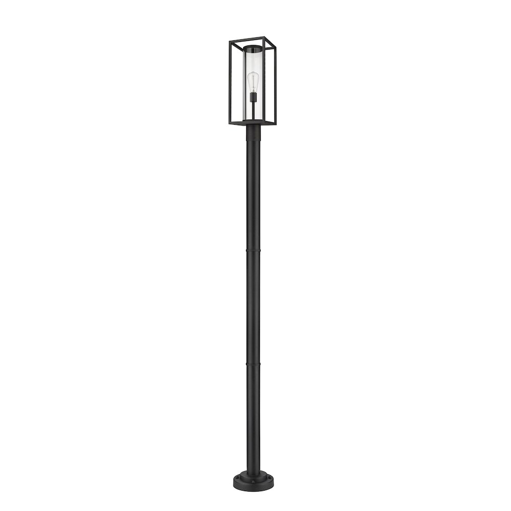 Z-Lite 1 Light Outdoor Post Mounted Fixture. Picture 3