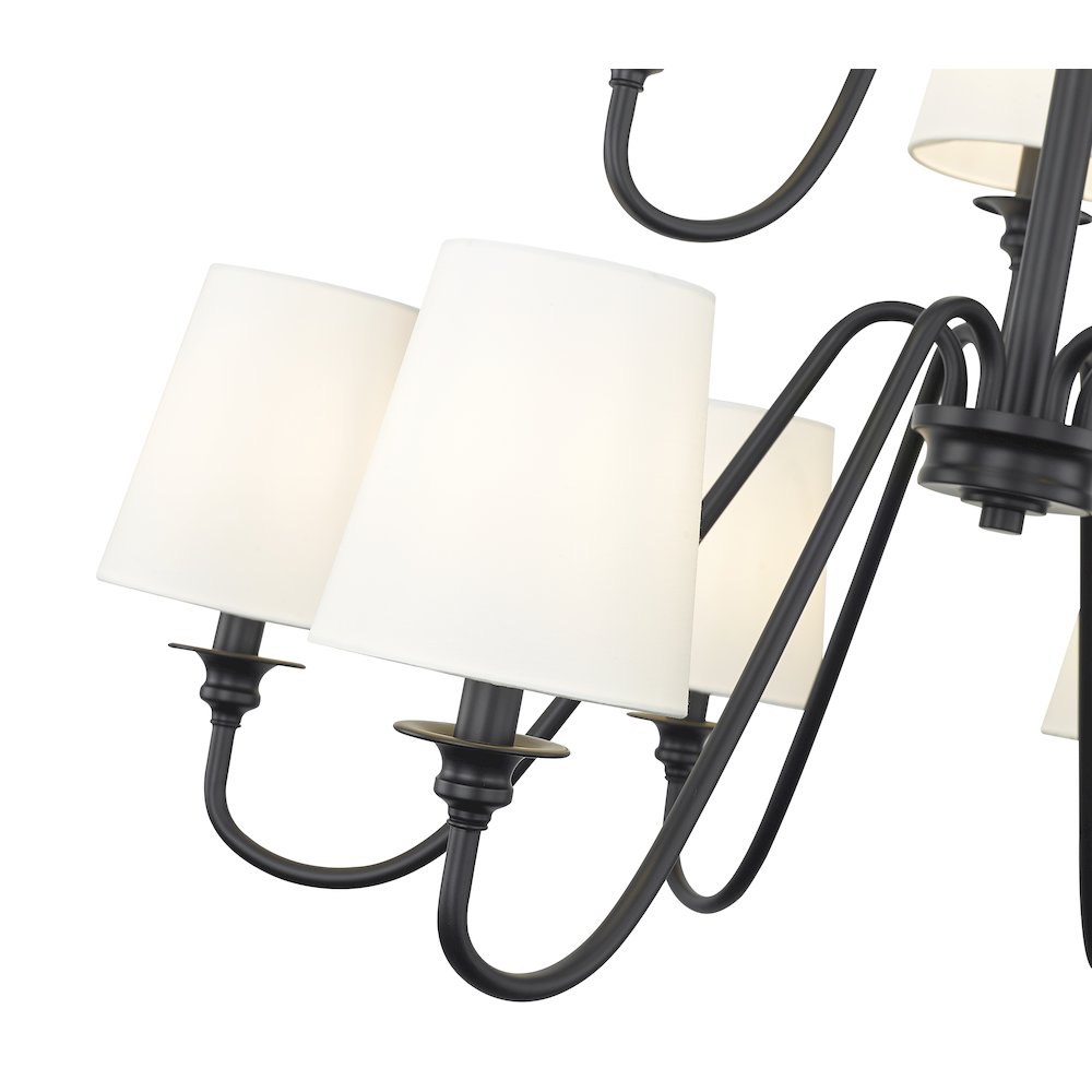 Z-Lite 9 Light Chandelier. Picture 4