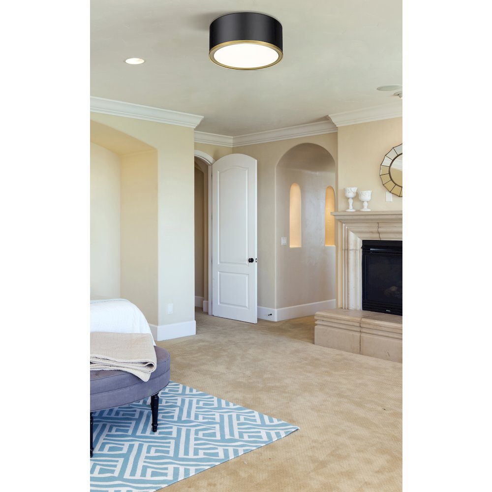 Z-Lite 2 Light Flush Mount. Picture 7