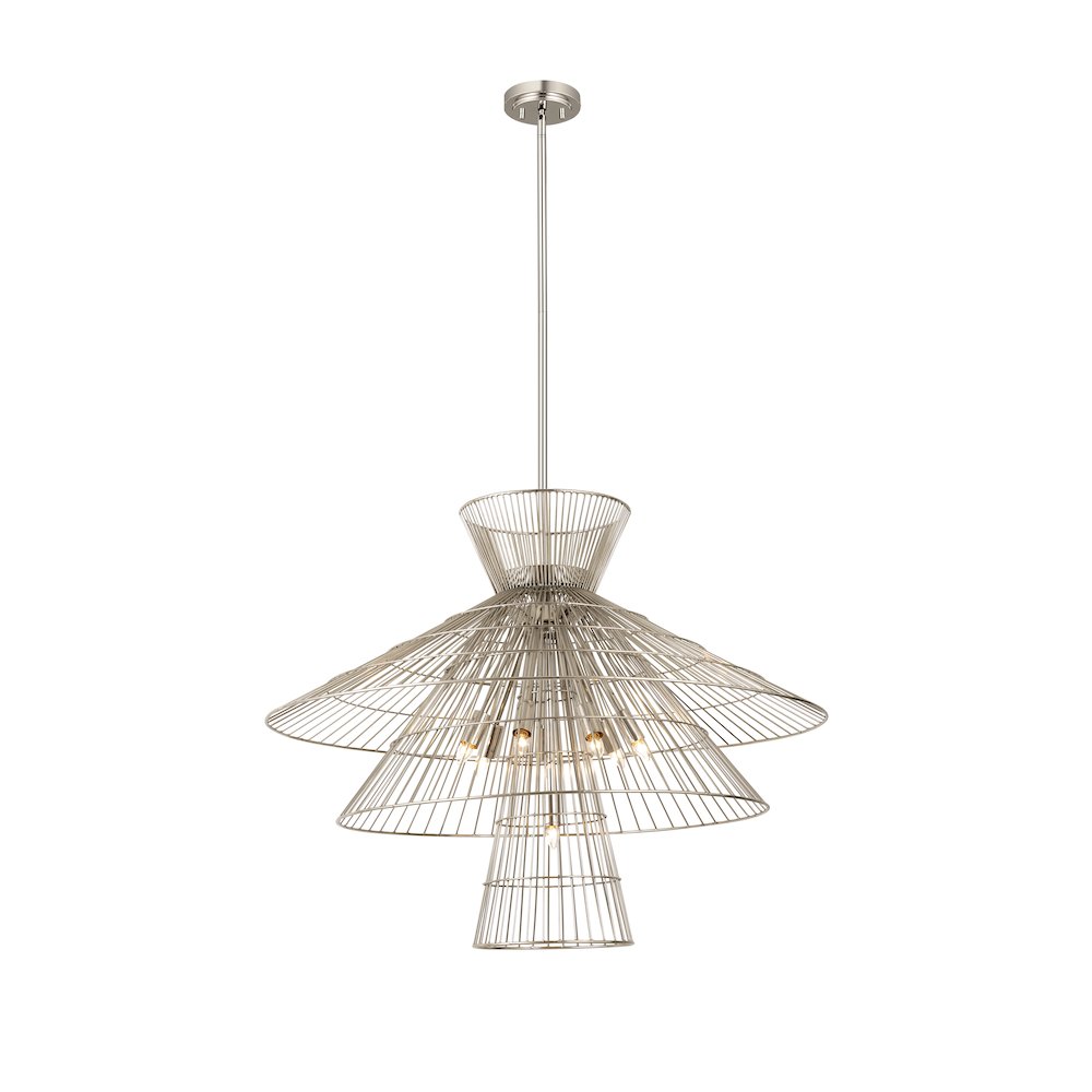 Z-Lite 8 Light Chandelier. Picture 2
