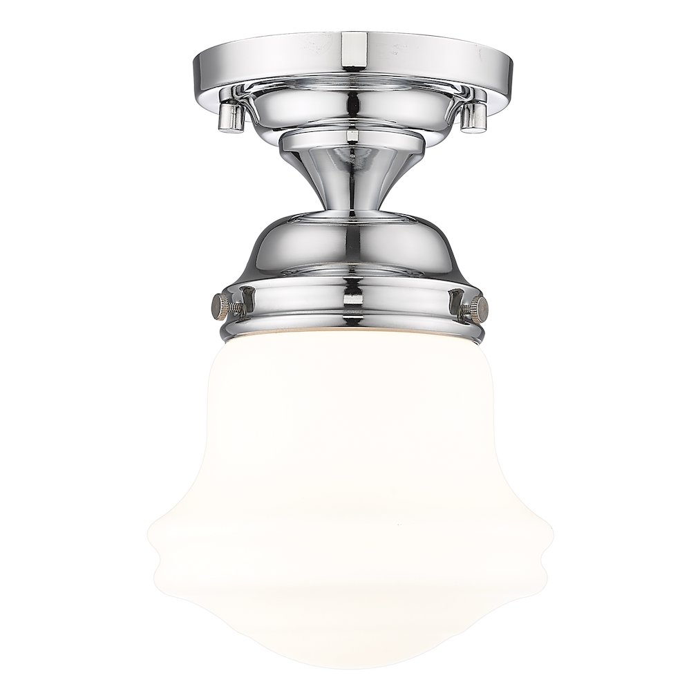 Z-Lite 1 Light Flush Mount. Picture 1