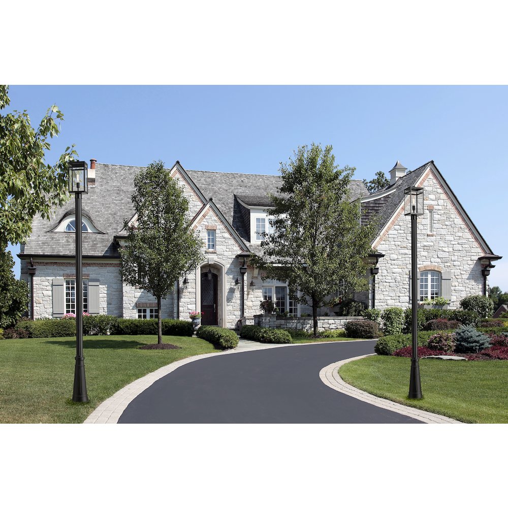 Z-Lite 1 Light Outdoor Post Mounted Fixture. Picture 6