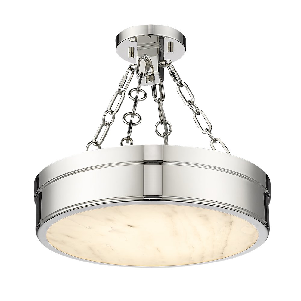 Z-Lite 1 Light Semi Flush Mount. Picture 3