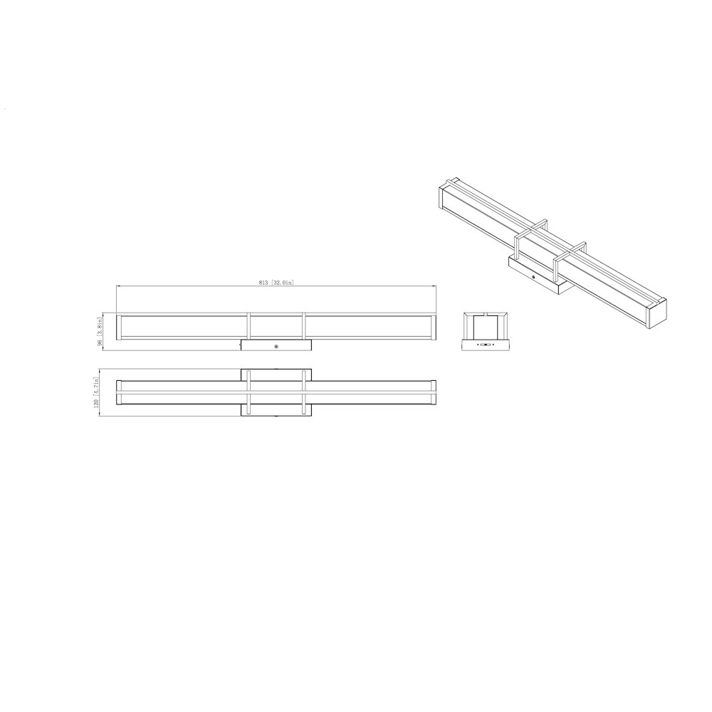 Z-Lite 1 Light Vanity. Picture 8