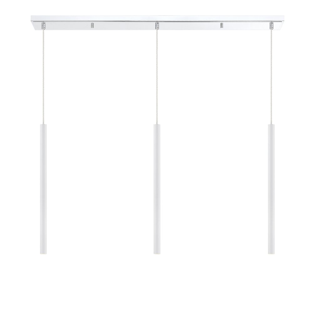 Z-Lite 3 Light Linear Chandelier. Picture 4