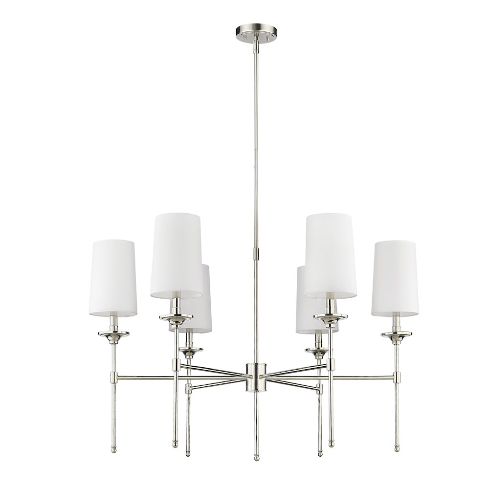 Z-Lite 6 Light Chandelier. Picture 5