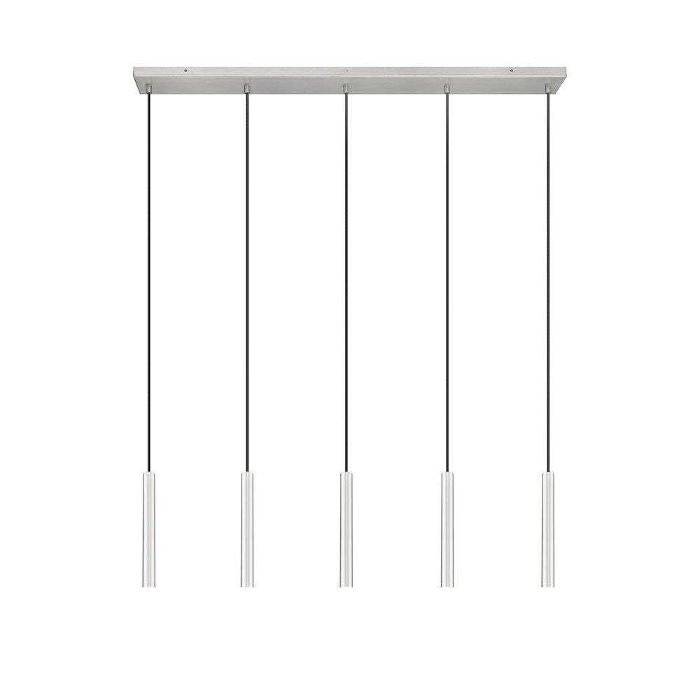 Z-Lite 5 Light Linear Chandelier. Picture 2