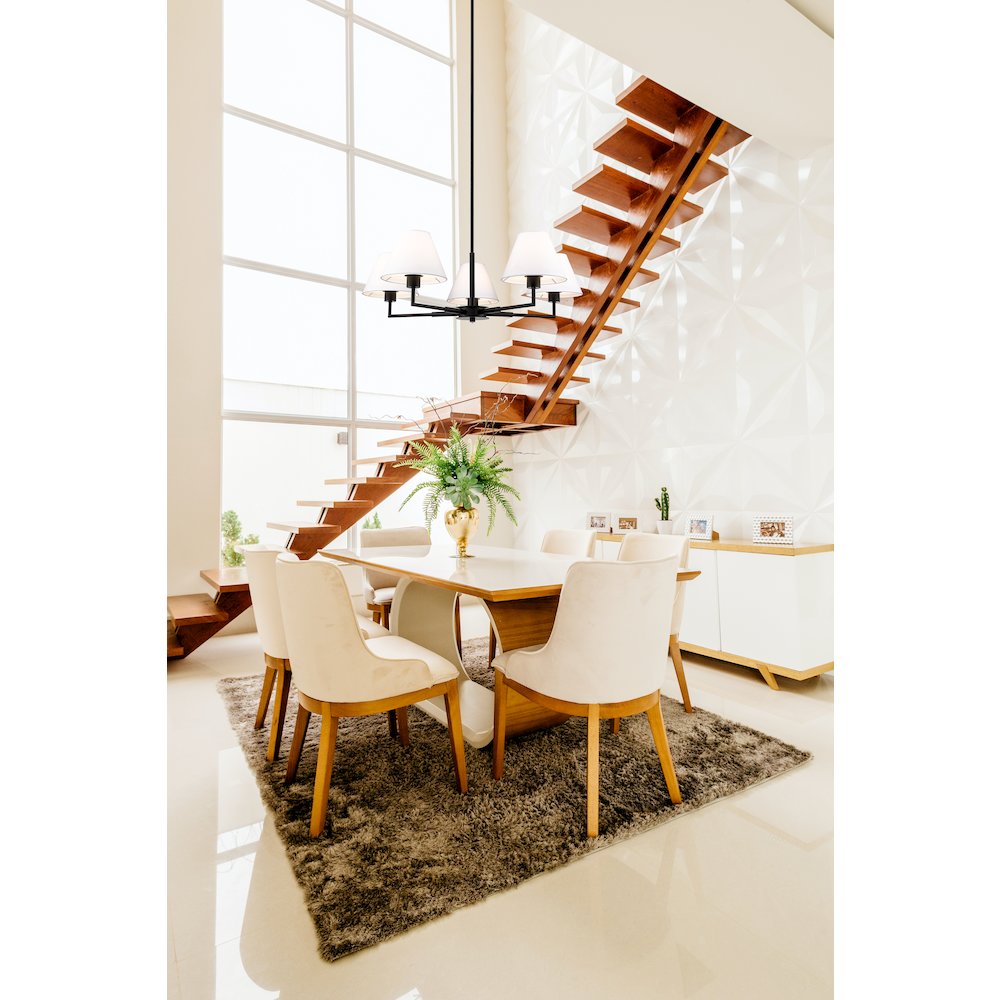Z-Lite 5 Light Chandelier. Picture 6