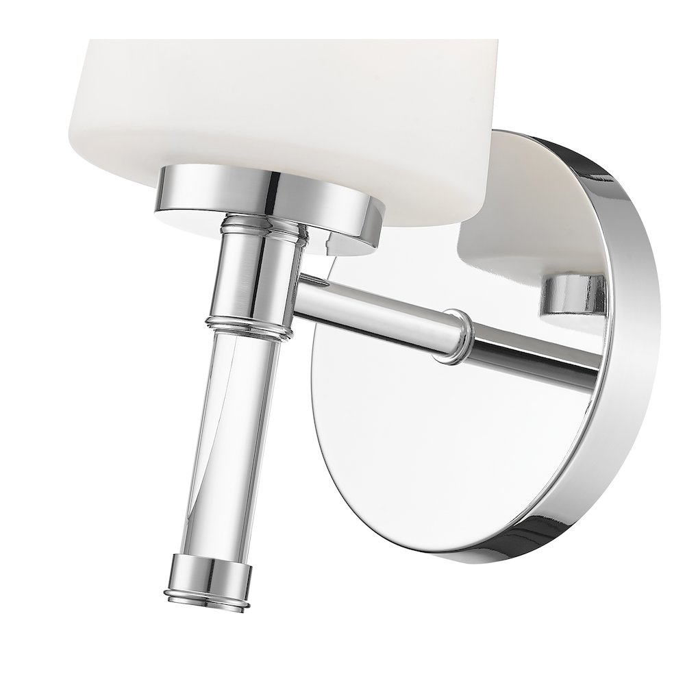 Z-Lite 1 Light Vanity, Chrome. Picture 4
