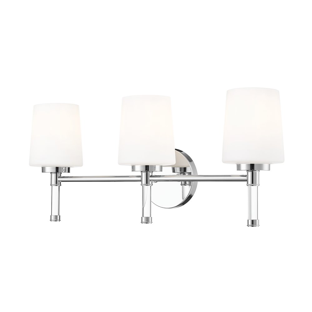 Z-Lite 3 Light Vanity, Chrome. Picture 1