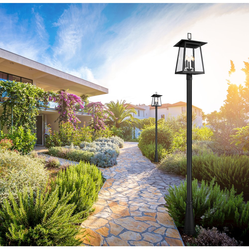 Z-Lite 5 Light Outdoor Post Mounted Fixture. Picture 7