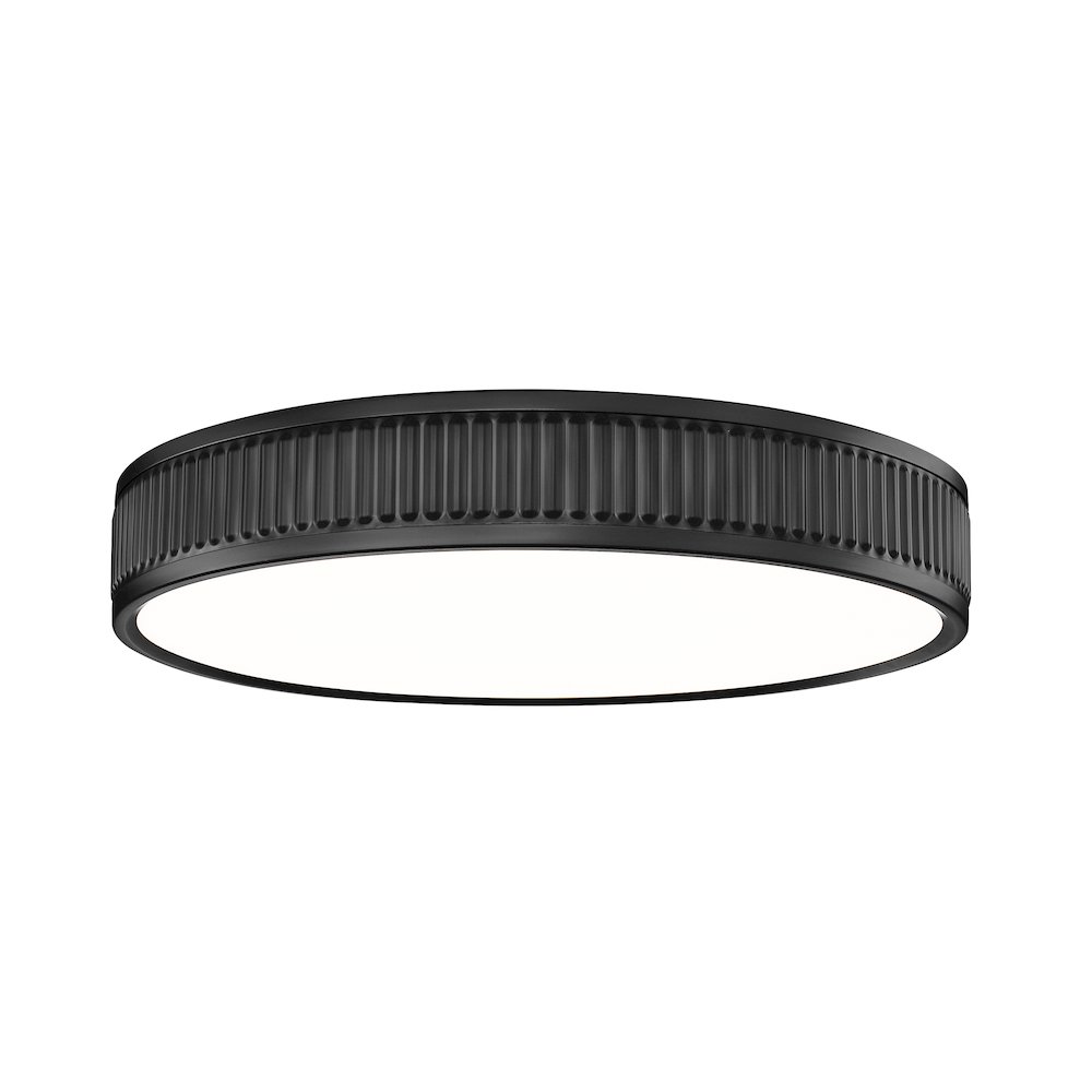 Z-Lite 1 Light Flush Mount. Picture 1