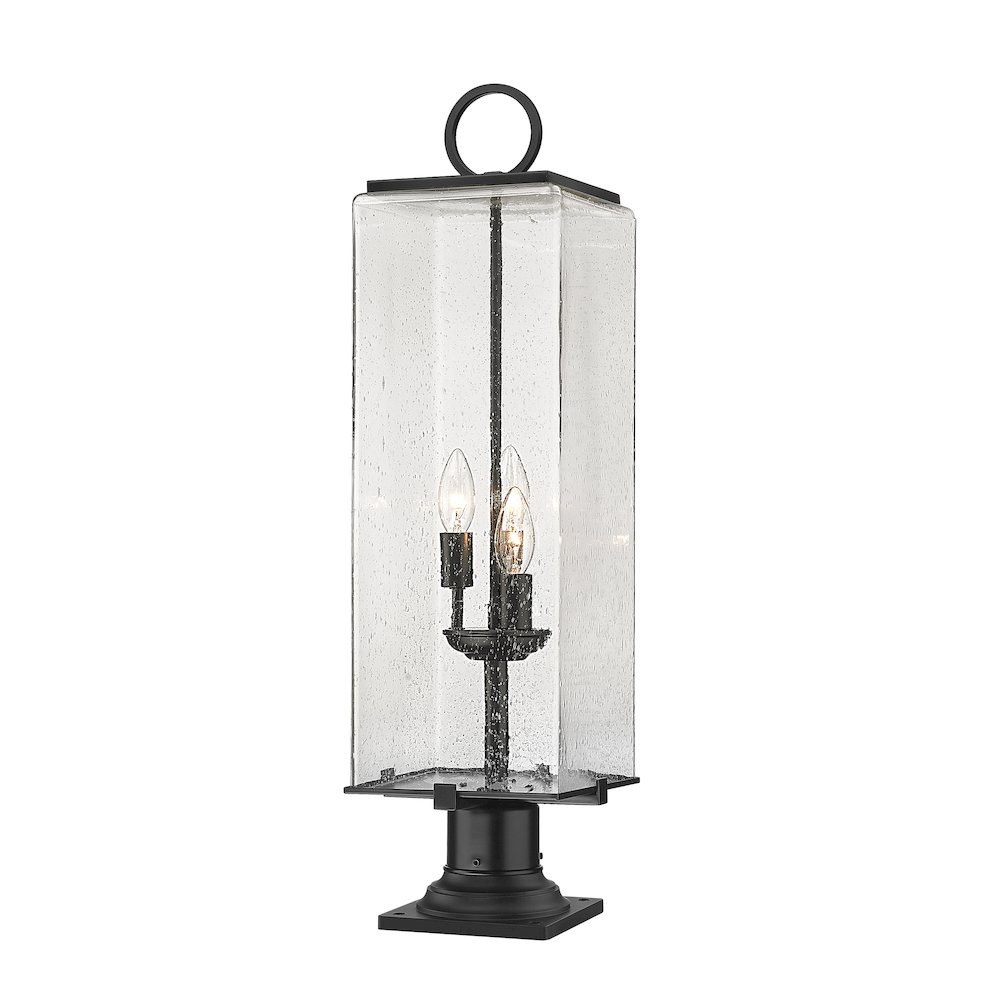 Z-Lite 3 Light Outdoor Pier Mounted Fixture. Picture 1