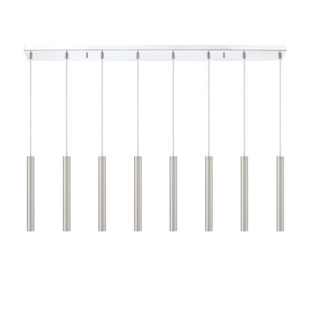 Z-Lite 8 Light Linear Chandelier. Picture 4
