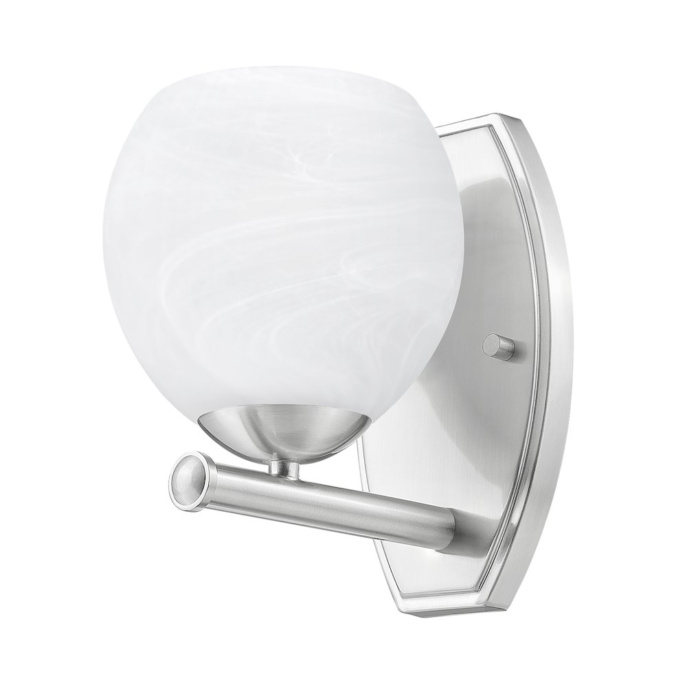 Z-Lite 1 Light Wall Sconce, Brushed Nickel. Picture 7