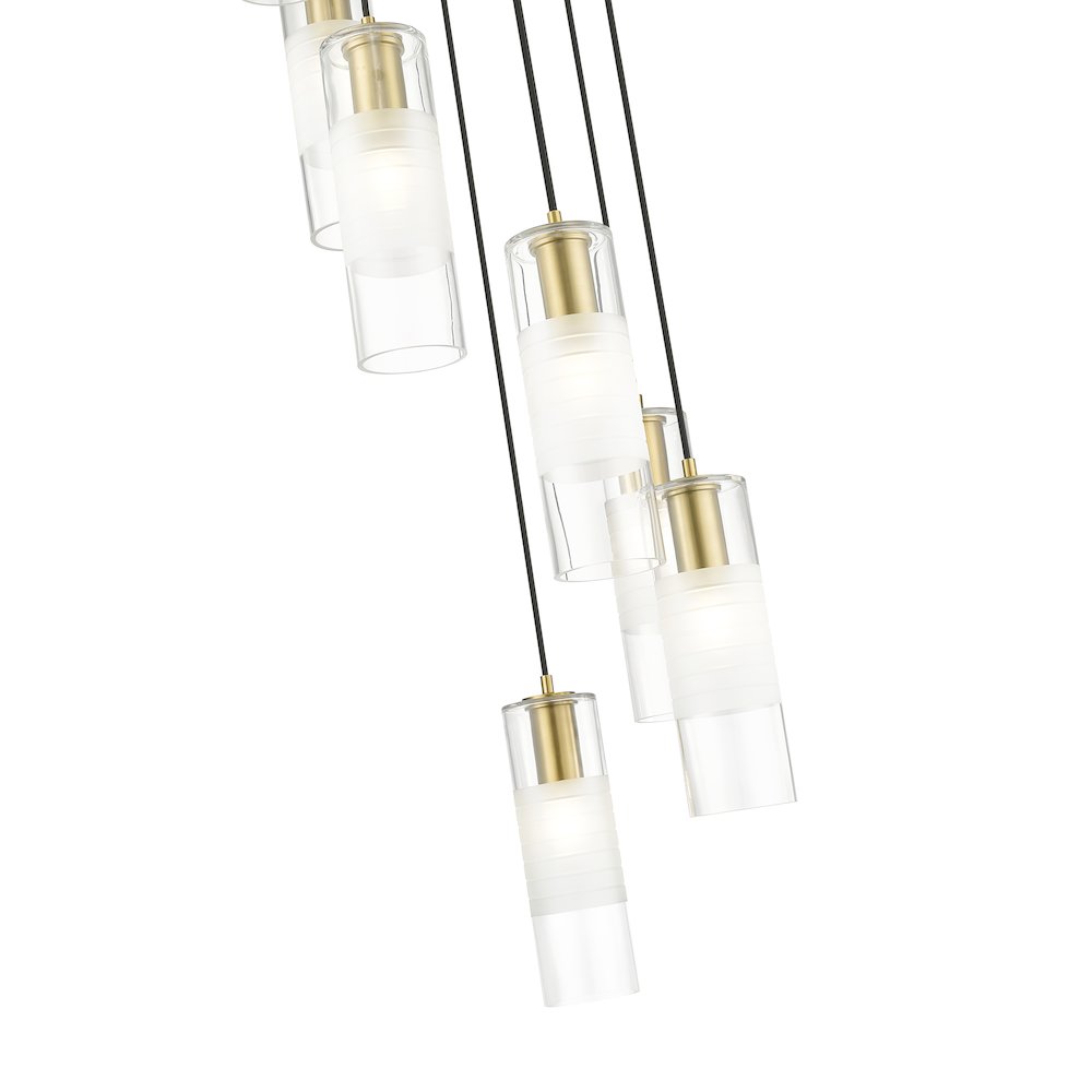 Z-Lite 7 Light Chandelier. Picture 4