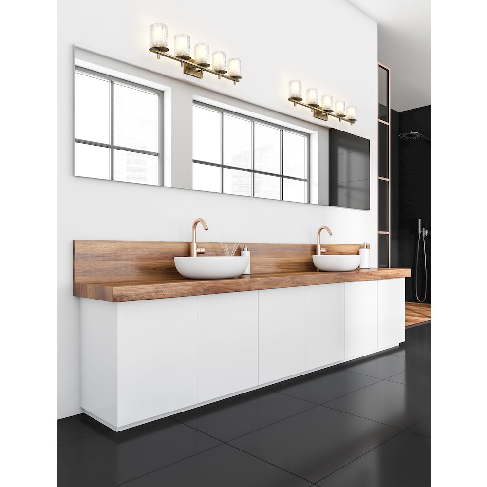 Z-Lite 5 Light Vanity. Picture 7