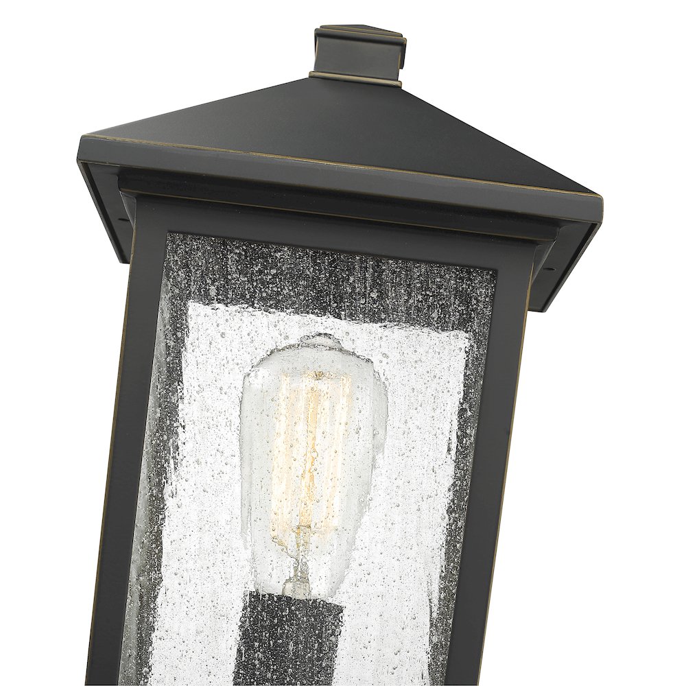 Z-Lite 1 Light Outdoor Pier Mounted Fixture. Picture 4