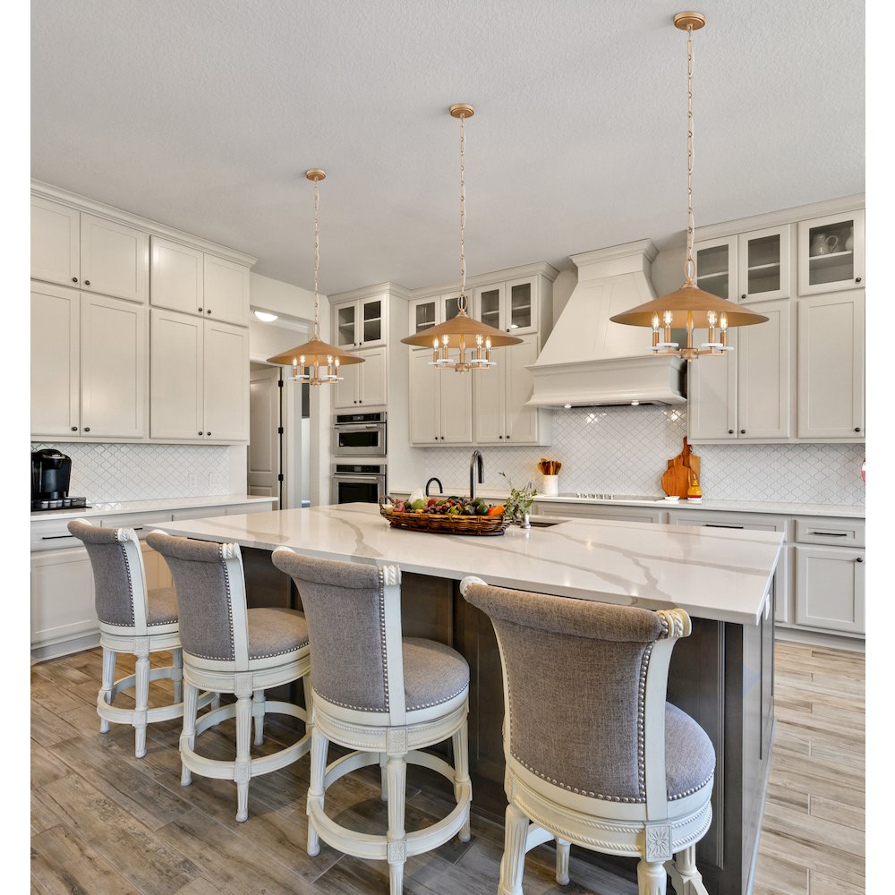 Z-Lite 5 Light Pendant. Picture 6