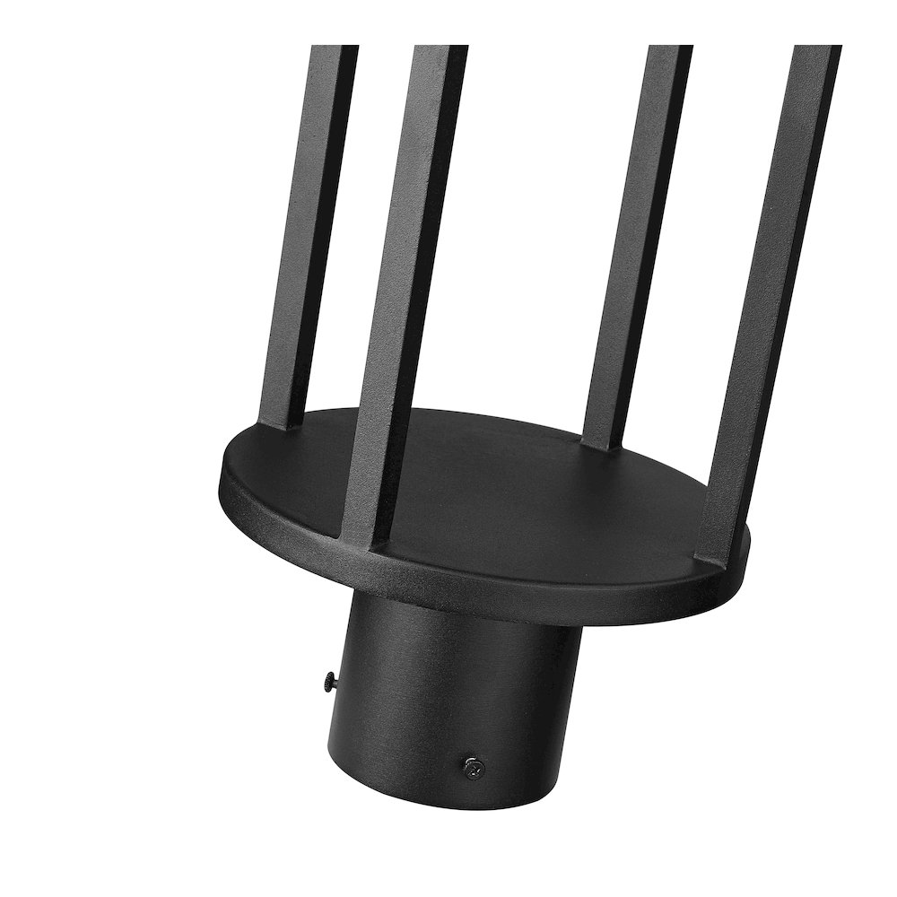 Z-Lite 1 Light Outdoor Post Mount Fixture. Picture 4